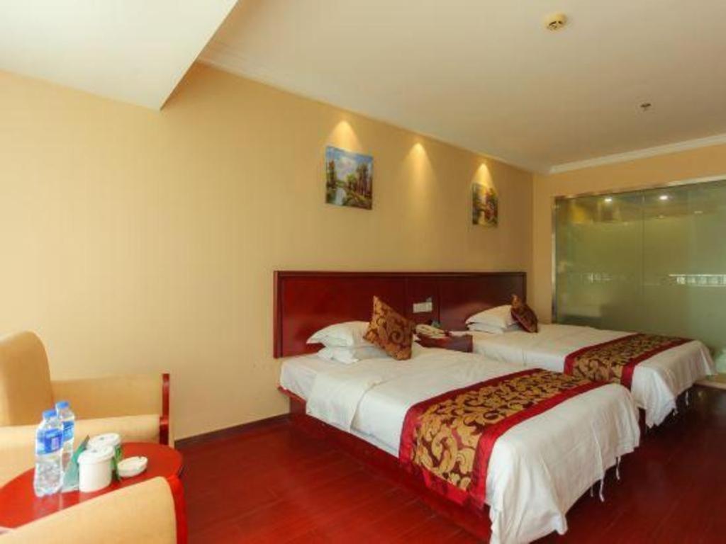 Greentree Inn Jiangsu Nantong Qidong Bus Station Express Hotel Hexingzhen Exterior photo