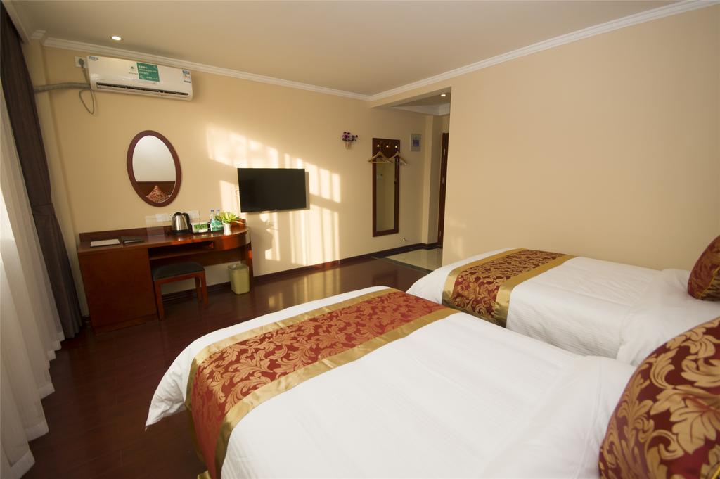 Greentree Inn Jiangsu Nantong Qidong Bus Station Express Hotel Hexingzhen Exterior photo